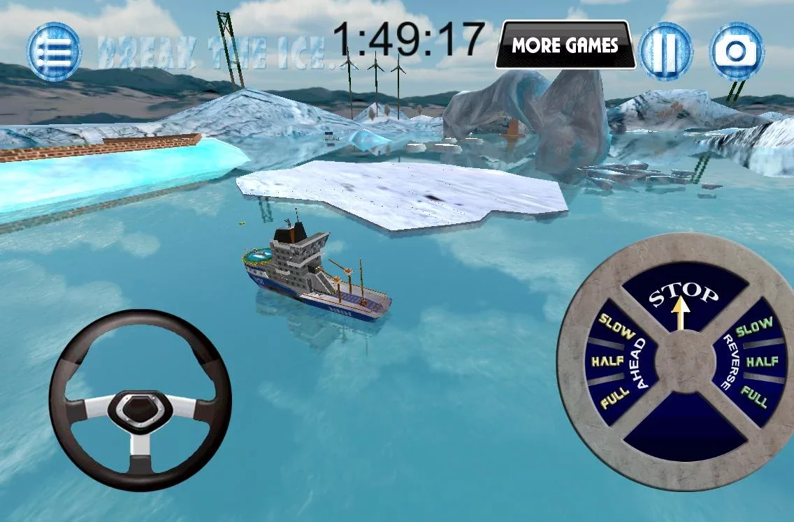 船舶驾驶模拟3D破冰截图6