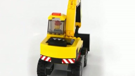 挖掘机视频动画