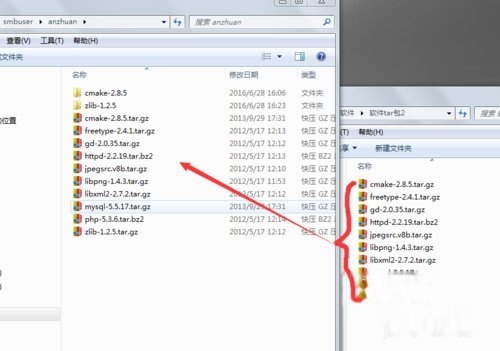Win下文件传送centos7的三种实现方法,第一篇