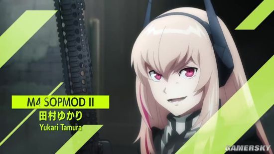 少女前线动画第1弹正式pv公布ar小队突入战场