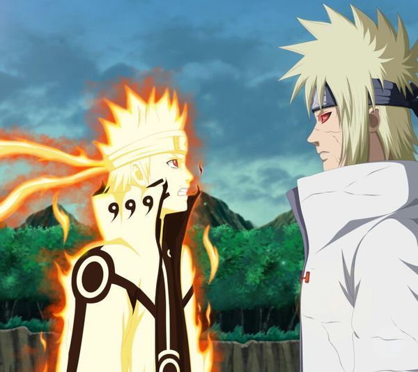 漩涡鸣人图片简笔画