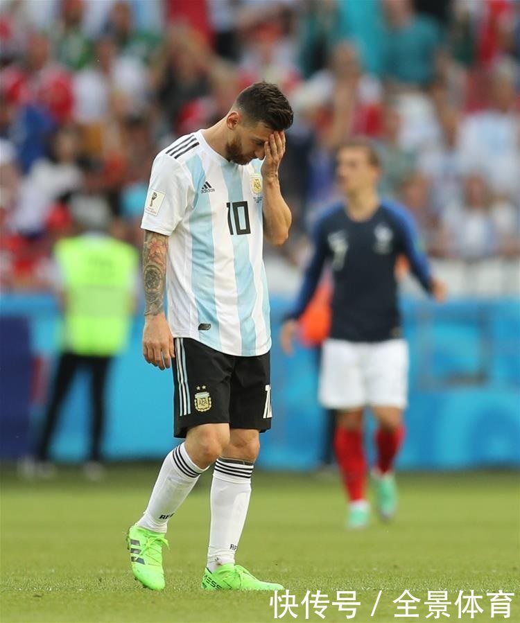 数说梅西的俄罗斯世界杯:1粒进球2次助攻,58%