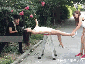 搞笑GIF妹子,拍几个气球而已 易乐博网投网站