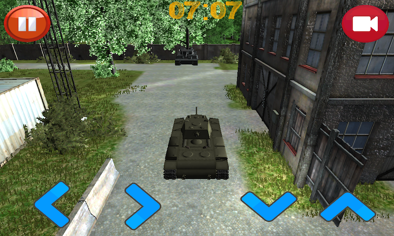 Tank Driving Free截图2