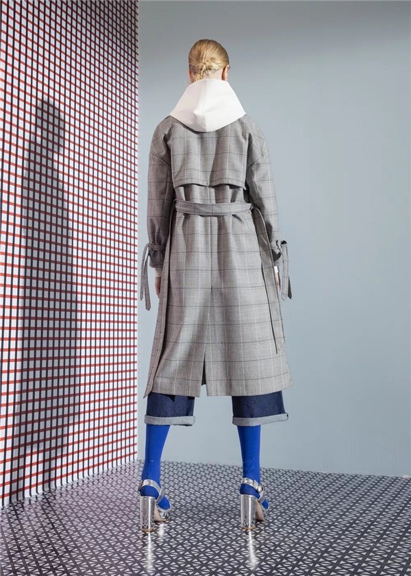 RSONAL POINT女装2018春季新款风衣流行趋