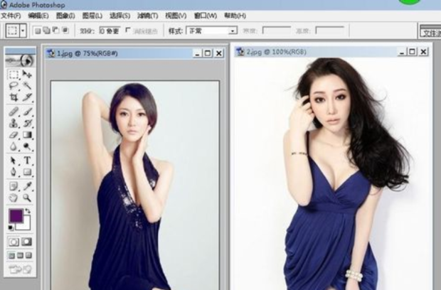 PS怎样快速换脸