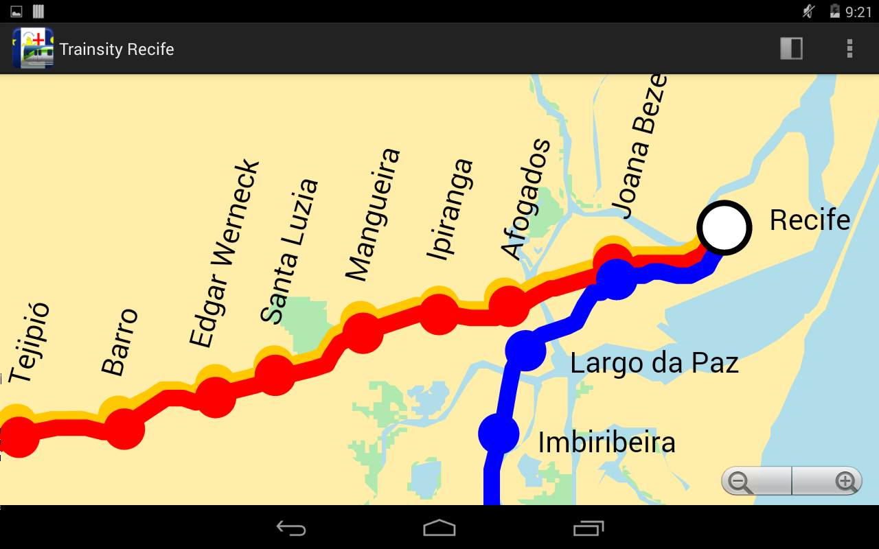 应用 地图导航 trainsity recife metro  上一张下一张