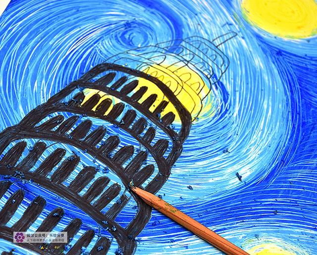 【彩铅】只要8步,教你画出星空之眼!