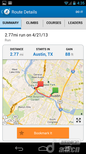 MapMyRun+GPS跑步记录截图2