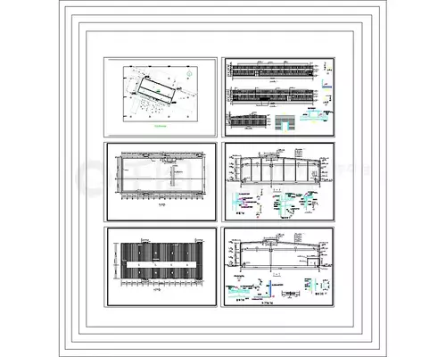 钢结构厂房图纸电子版