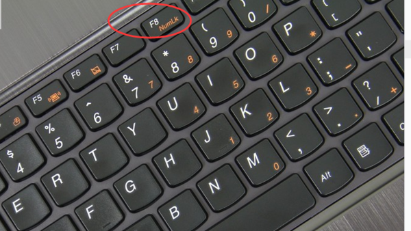 怎样启用笔记本电脑英文字母键上的数字键?_