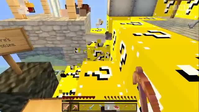 大海解说 我的世界minecraft 海绵宝宝幸运方块空岛