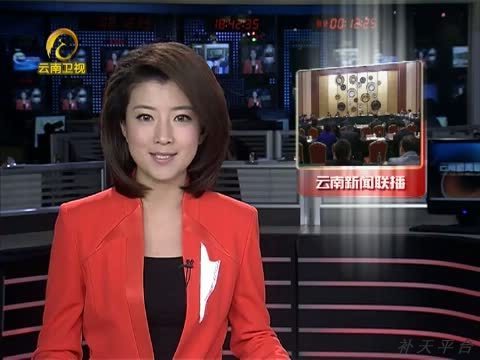 新闻联播主持人简笔画