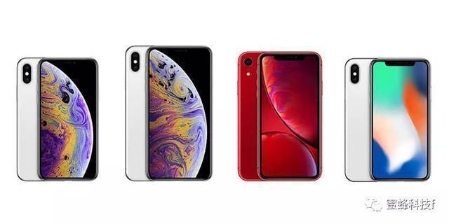 iPhone XS、 XS Max、iPhone XR 配置的对比