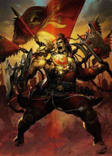 战将排名_古代战将霸气图片(2)