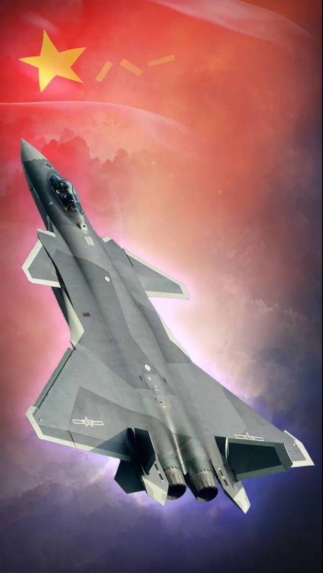 福利!纪念歼20正式服役 网友自制高清主题壁纸