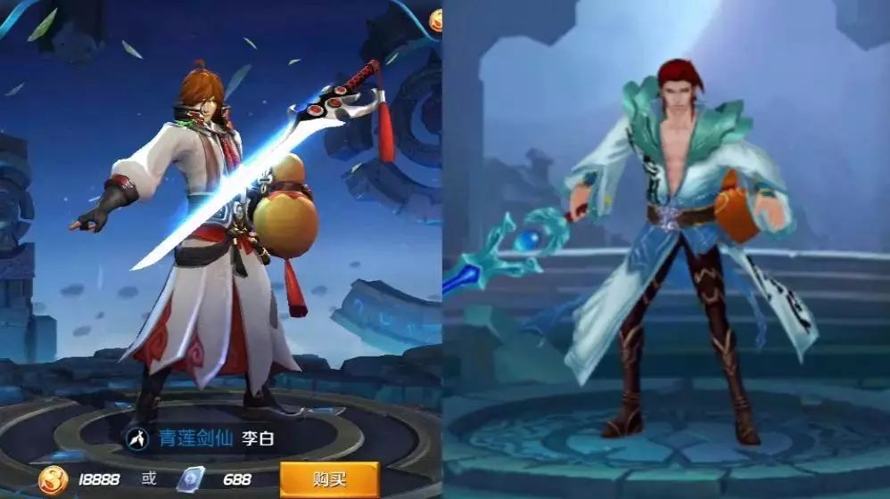 王者荣耀英雄被抄袭,天美看到这些英雄估计快要哭了