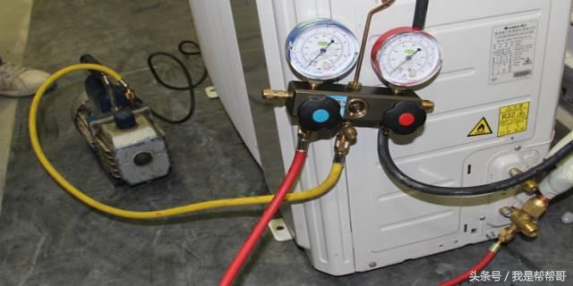 空调维修技术丨格力内部R32冷媒空调安装维修