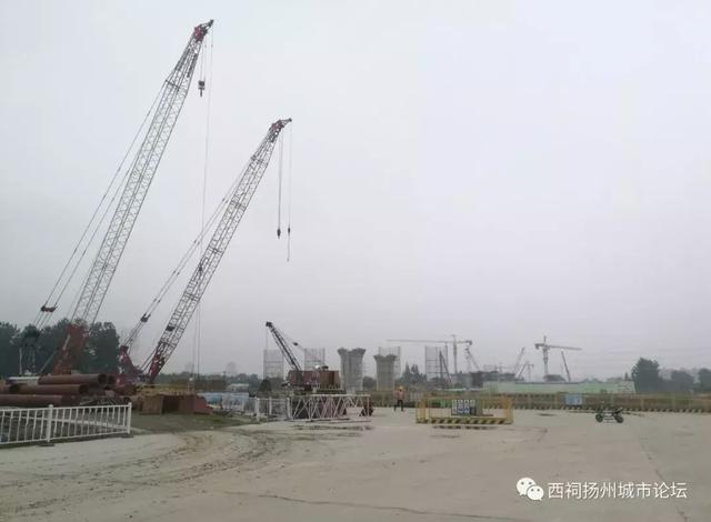 扬州人的高铁梦:航拍连淮扬镇铁路建设进度!