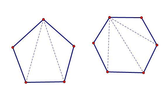 正五边形和正六边形的内角和是多少_360问答