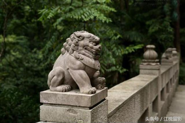 大门前为什么要摆放一对石狮子