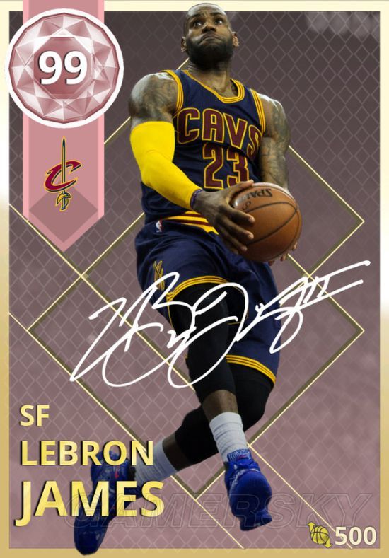 《NBA2K18》MT阵容搭配及粉钻球员卡解析