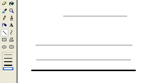 电脑里的附件里的画图怎么弄成直线啊?_360问