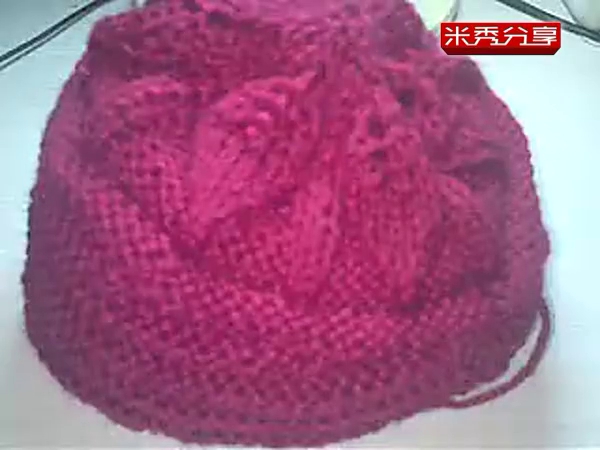 毛线帽子编织方法 荷叶帽的织法_美美编织 毛线帽子编织方法 荷叶帽的织法
