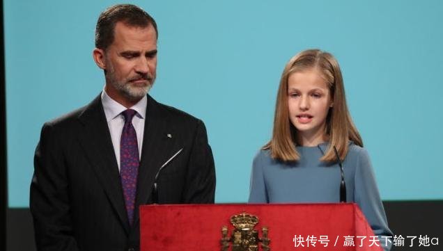 西班牙大公主满13岁生日,未来女王可真漂亮!