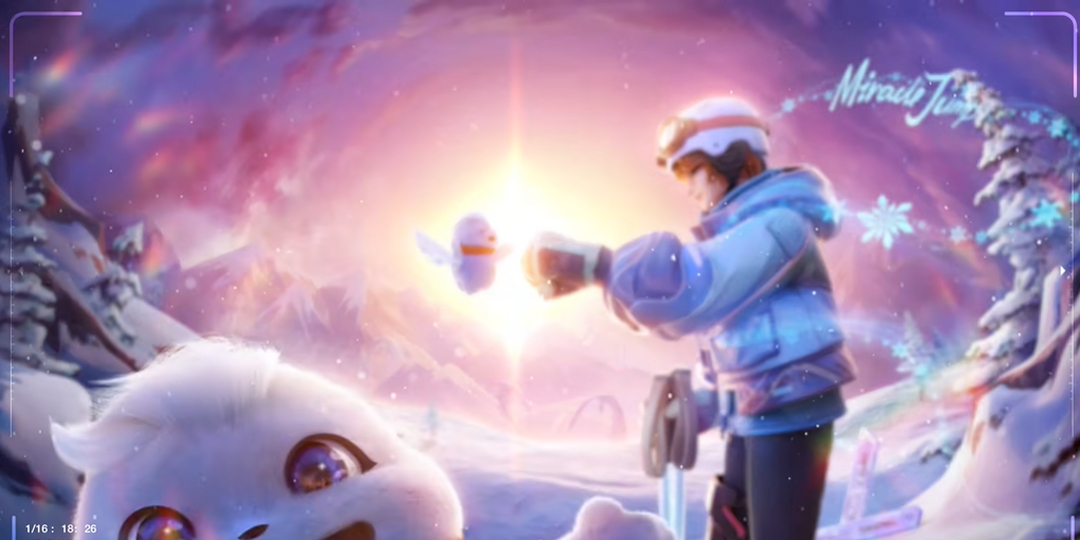 王者荣耀吉祥物《关于雪米滑雪前要自拍这件事》