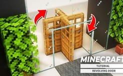 【Minecraft】自动旋转门的制作方法！（无需Mod）