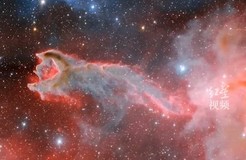 宇宙中惊现“上帝之手” 伸向一个无助的螺旋星系