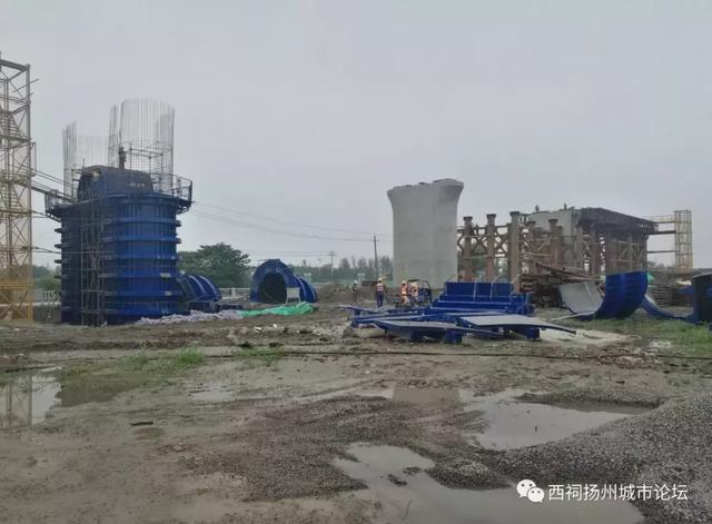 扬州人的高铁梦:航拍连淮扬镇铁路建设进度!