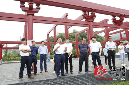 刘卫华调研九嶷山景区项目建设【图】