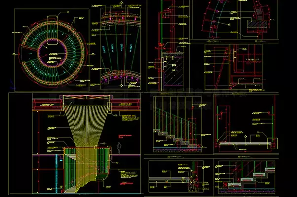 螺旋楼梯施工图模板下载（螺旋楼梯施工图模板的下载）