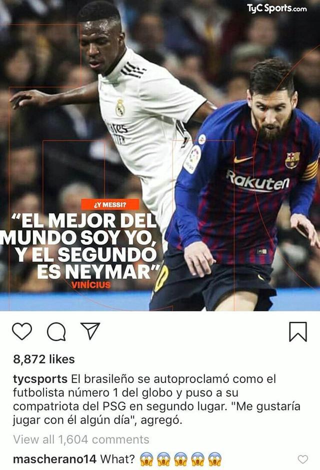 皇马小将接受采访:梅西?世界足坛最佳球员是我