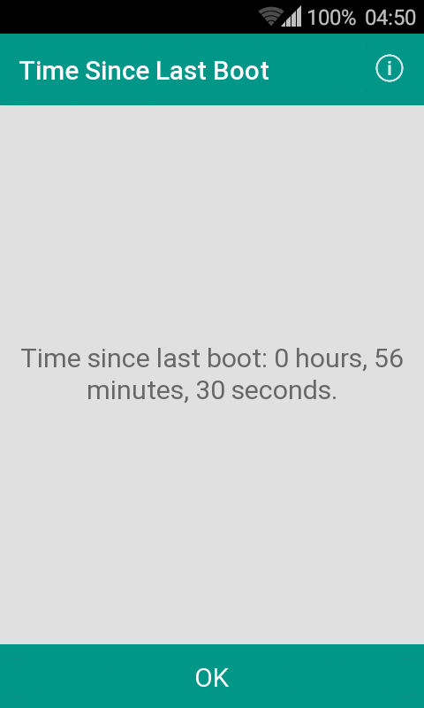 Time Since Last Boot (Uptime)截图1