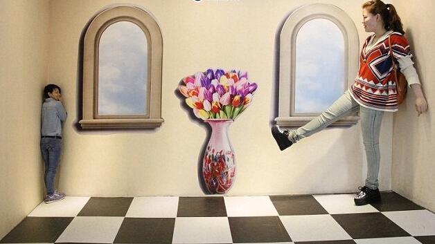 网友:好真实!经典视觉欺骗,眼见未必为实