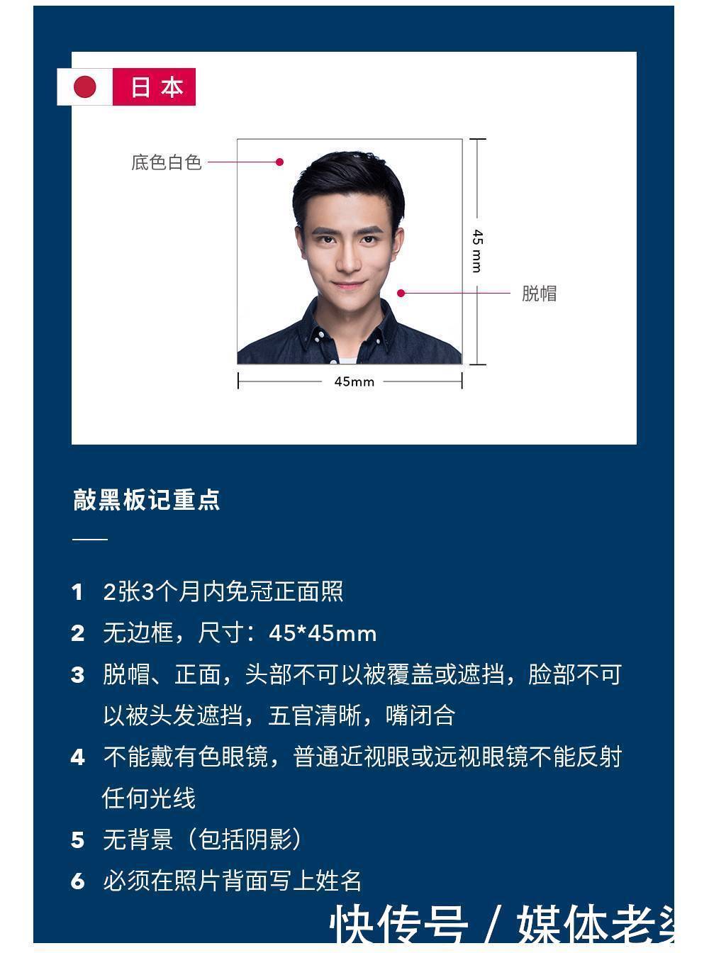 干货丨2018最新各国签证照片照相要求,不收藏