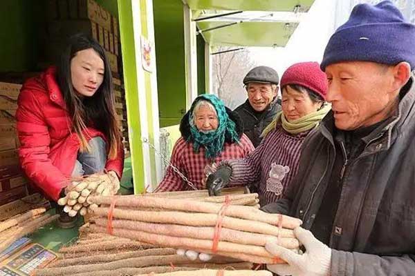 河南兰考这位姑娘放弃十万年薪 开着房车卖山