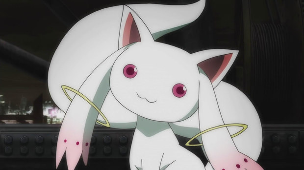 日本动漫 有一只 尾巴很长的 眼睛是红色的一只