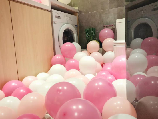 城家公寓怎么样,这间斩获少女心的粉色气球屋能美成什么样