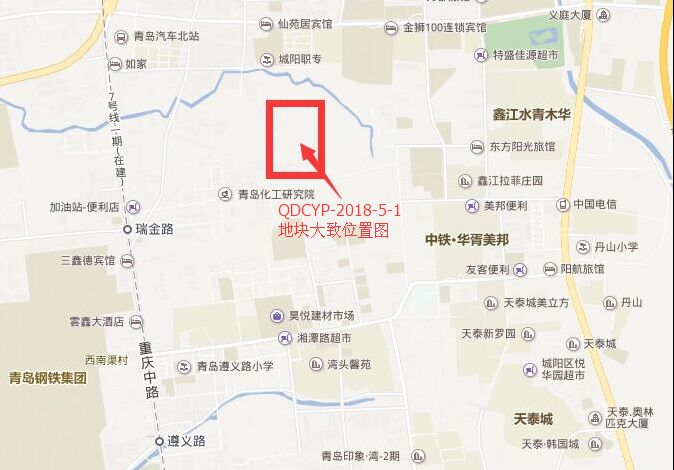 新地上市:城阳5幅地块将拍卖 棘洪滩4宗+仙家寨1宗