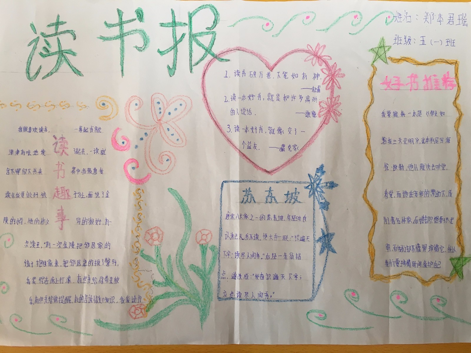 精心制作,配上鲜明生动的图画,很快一张张精心设计,图文并茂的手抄报图片