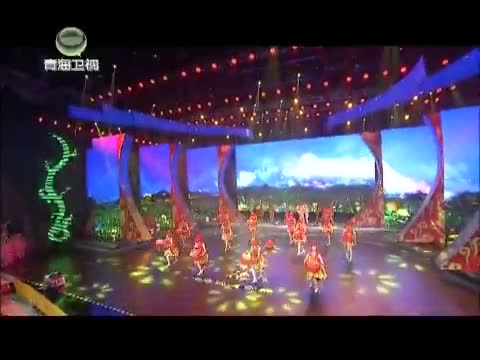 [青海卫视蛇年春节联欢晚会]开场歌舞:《最美的春天》 20130208