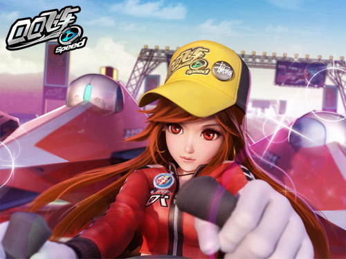 求QQ飞车小橘子壁纸 这张图的原图_360问答