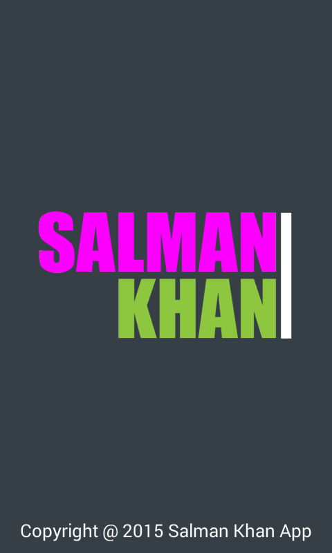 Salman Khan App截图1