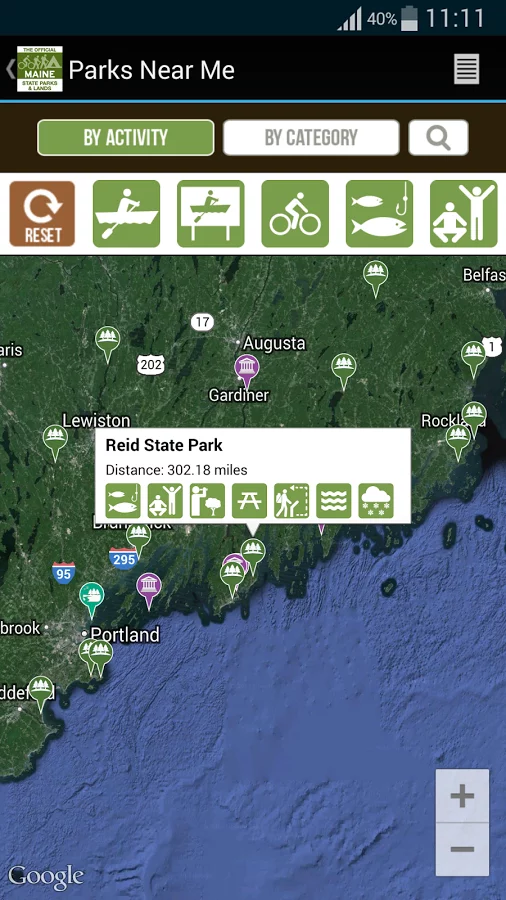 Maine State Parks & Land Guide截图4