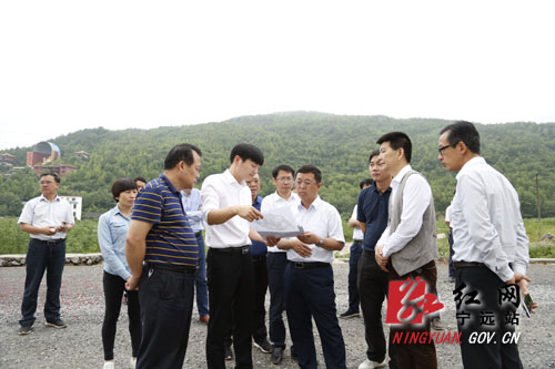 刘卫华调研九嶷山景区项目建设【图】