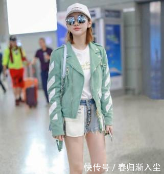 林志玲反穿牛仔裙,杨幂倒穿牛仔裙,柳岩胸衣外